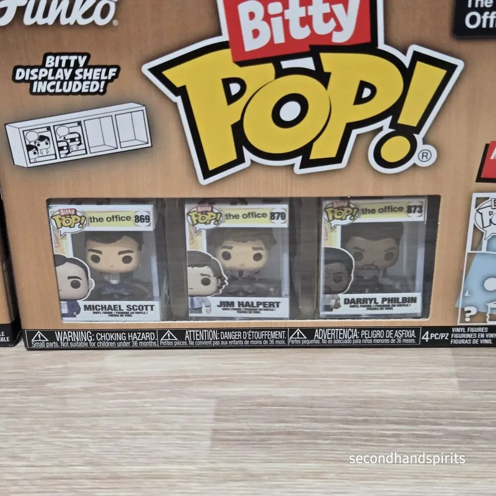 The Office Funko Bitty POP Mini Figures 4 Boxes 16 Total Dwight Michael Erin